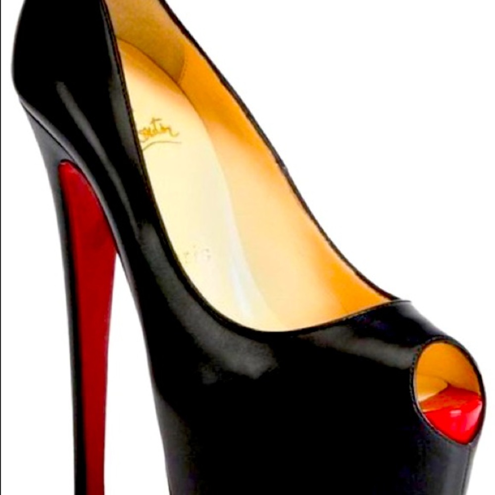 Highness 160 Calf VIP/Patent Calf Toe. Black/Red 018. Size Eu 36.5 (6 1/2 US)